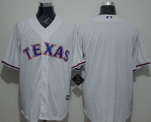 Rangers Blank White New Cool Base Stitched MLB Jersey Rangers Blank White New Cool Base Stitched MLB Jersey