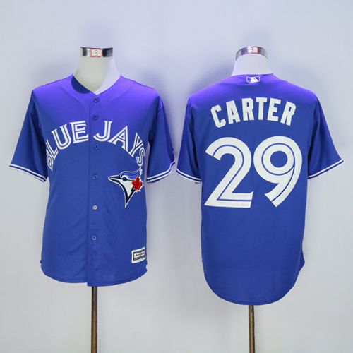 Blue Jays #29 Joe Carter Blue New Cool Base Stitched MLB Jersey Blue Jays #29 Joe Carter Blue New Cool Base Stitched MLB Jersey
