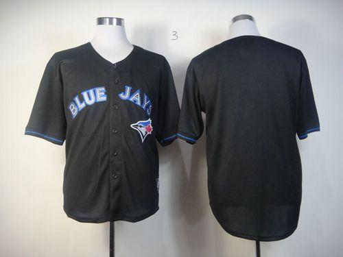 Blue Jays Blank Black Fashion Stitched MLB Jersey Blue Jays Blank Black Fashion Stitched MLB Jersey