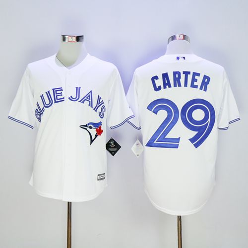 Blue Jays #29 Joe Carter White New Cool Base Stitched MLB Jersey Blue Jays #29 Joe Carter White New Cool Base Stitched MLB Jersey