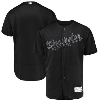 Washington Nationals Blank Majestic 2019 Players' Weekend Flex Base Authentic Team Jersey Black Washington Nationals Blank Majestic 2019 Players' Weekend Flex Base Authentic Team Jersey Black