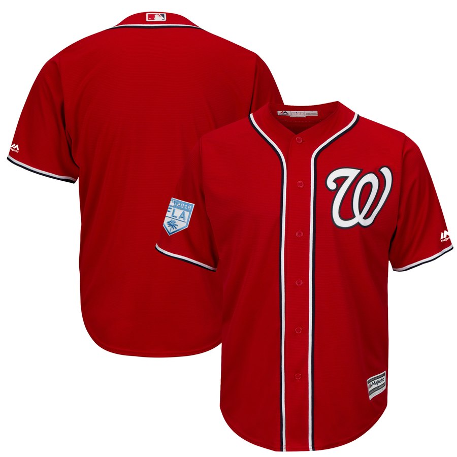 Nationals Blank Red 2019 Spring Training Cool Base Stitched MLB Jersey Nationals Blank Red 2019 Spring Training Cool Base Stitched MLB Jersey
