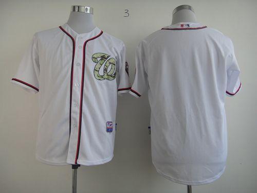 Nationals Blank White USMC Cool Base Stitched MLB Jersey Nationals Blank White USMC Cool Base Stitched MLB Jersey
