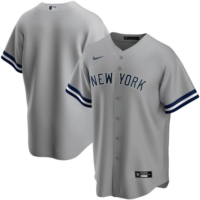 Men's New York Yankees Grey MLB Cool Base Stitched Jersey Men's New York Yankees Grey MLB Cool Base Stitched Jersey
