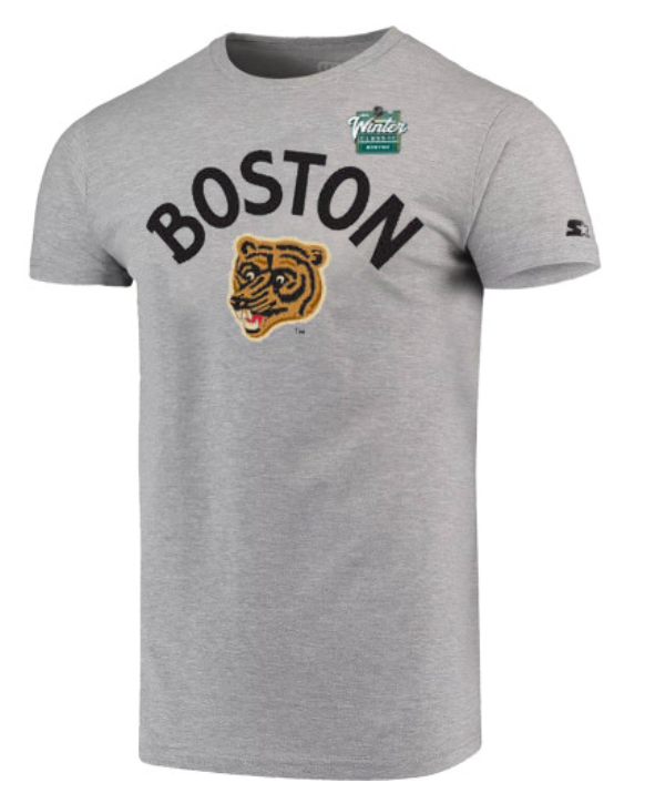 Men's Boston Bruins Gray Winter Classic Prime Time T-Shirt Men's Boston Bruins Gray Winter Classic Prime Time T-Shirt