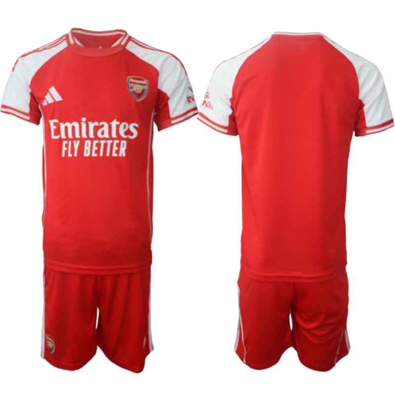 Men's Arsenal F.C Blank Red 2025 Home Soccer Jersey Suit Men's Arsenal F.C Blank Red 2025 Home Soccer Jersey Suit