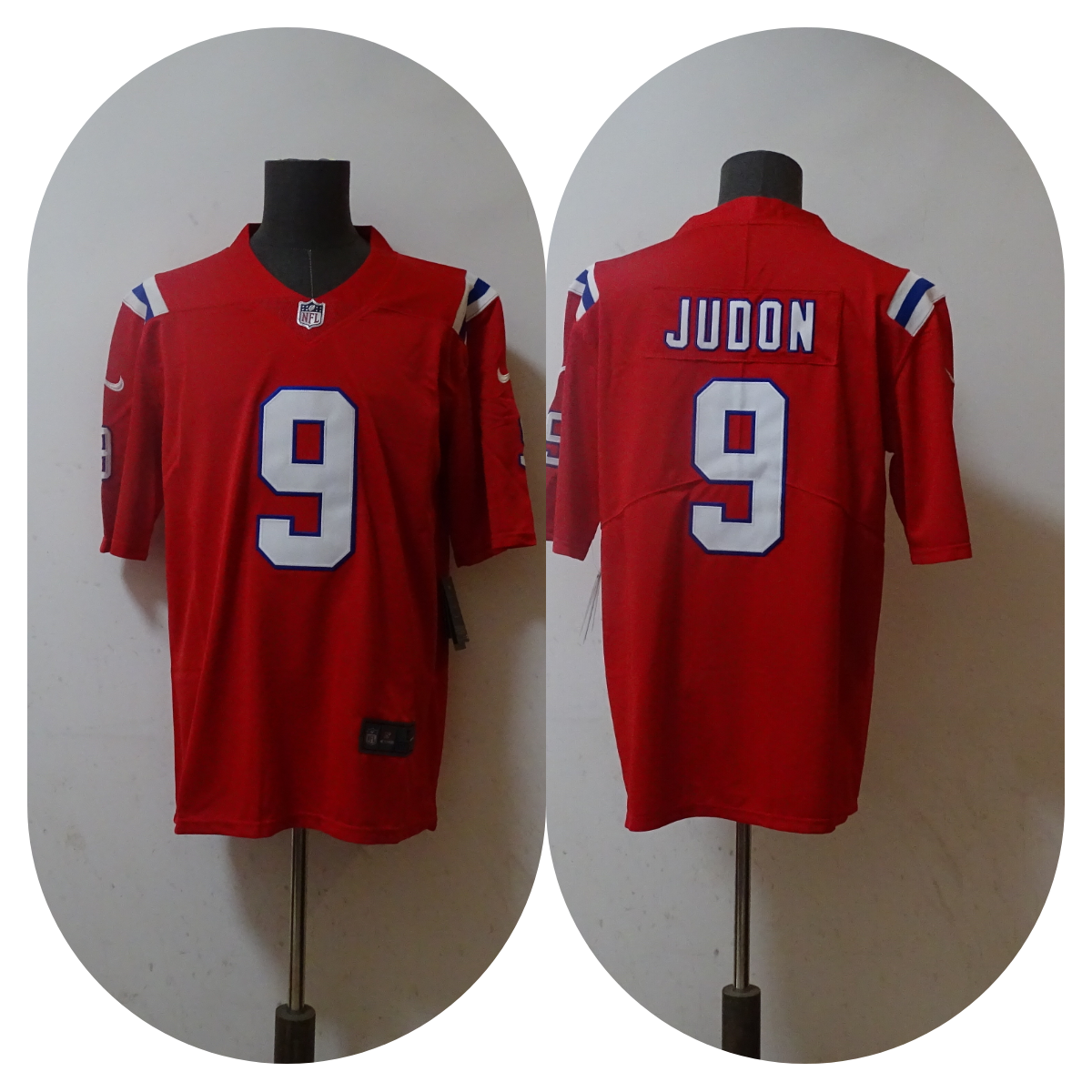 Men's New England Patriots #9 Matt Judon Red Vapor Untouchable Limited Stitched Jersey Men's New England Patriots #9 Matt Judon Red Vapor Untouchable Limited Stitched Jersey