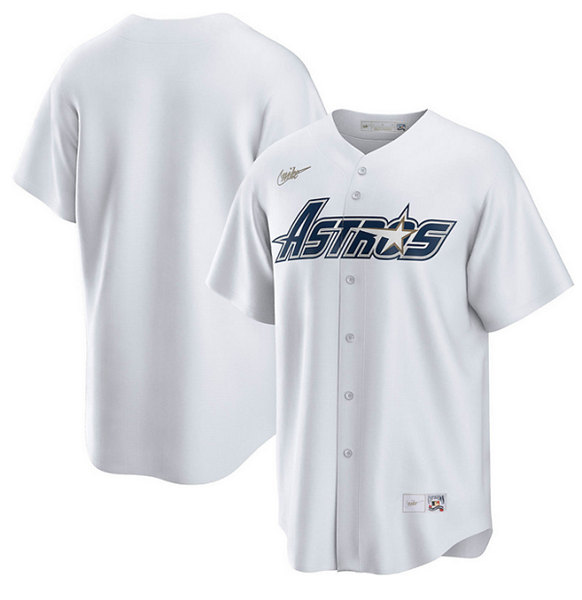Men's Houston Astros White Gold Star Cooperstown Stitched Jersey Men's Houston Astros White Gold Star Cooperstown Stitched Jersey