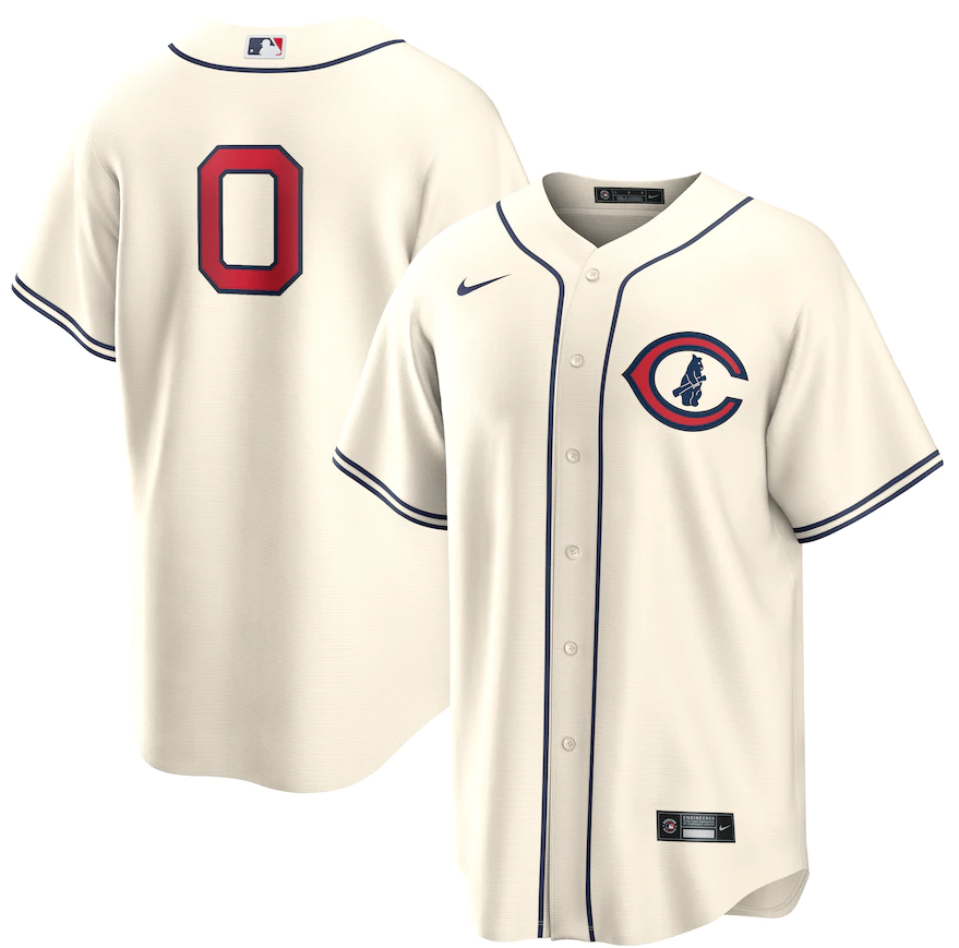 Men's Chicago Cubs #0 Marcus Stroman 2022 Cream Field Of Dreams Cool Base Stitched Baseball Jersey Men's Chicago Cubs #0 Marcus Stroman 2022 Cream Field Of Dreams Cool Base Stitched Baseball Jersey