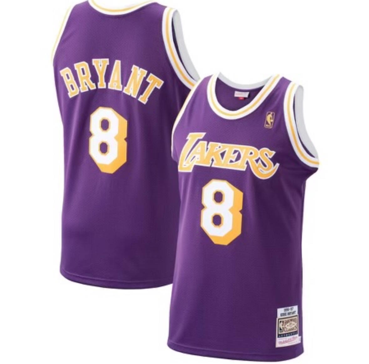 Men's Los Angeles Lakers #8 Kobe Bryant Purple 1998 All Star Throwback Stitched Jersey Men's Los Angeles Lakers #8 Kobe Bryant Purple 1998 All Star Throwback Stitched Jersey