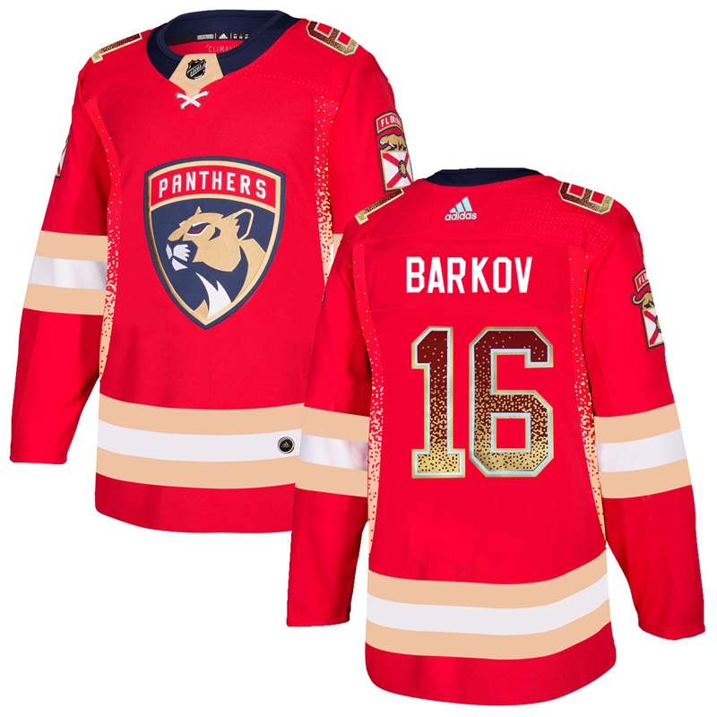 Men's Adidas Florida Panthers #16 Aleksander Barkov Red Stitched NHL Jersey Men's Adidas Florida Panthers #16 Aleksander Barkov Red Stitched NHL Jersey
