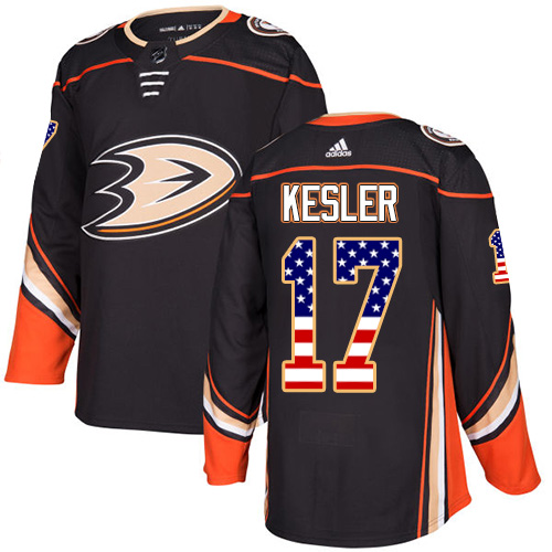 Adidas Ducks #17 Ryan Kesler Black Home Authentic USA Flag Stitched NHL Jersey Adidas Ducks #17 Ryan Kesler Black Home Authentic USA Flag Stitched NHL Jersey