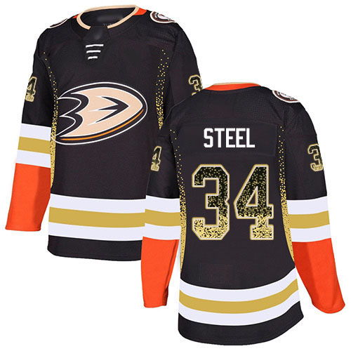 Adidas Ducks #34 Sam Steel Black Home Authentic Drift Fashion Stitched NHL Jersey Adidas Ducks #34 Sam Steel Black Home Authentic Drift Fashion Stitched NHL Jersey
