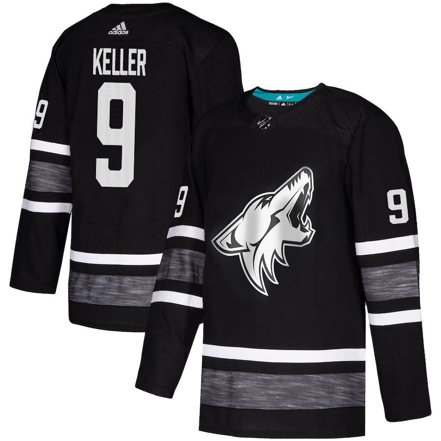 Adidas Coyotes #9 Clayton Keller Black 2019 All-Star Game Parley Authentic Stitched NHL Jersey Adidas Coyotes #9 Clayton Keller Black 2019 All-Star Game Parley Authentic Stitched NHL Jersey