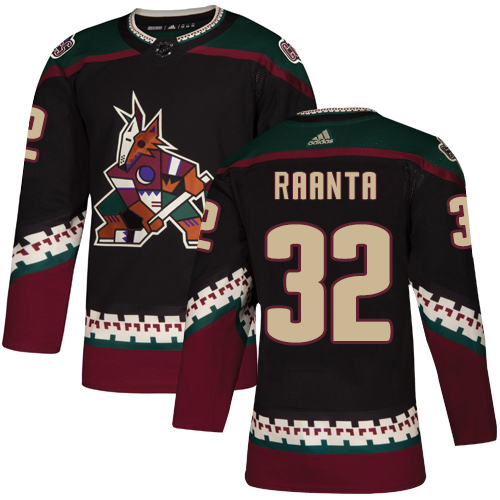 Adidas Coyotes #32 Antti Raanta Black Alternate Authentic Stitched NHL Jersey Adidas Coyotes #32 Antti Raanta Black Alternate Authentic Stitched NHL Jersey