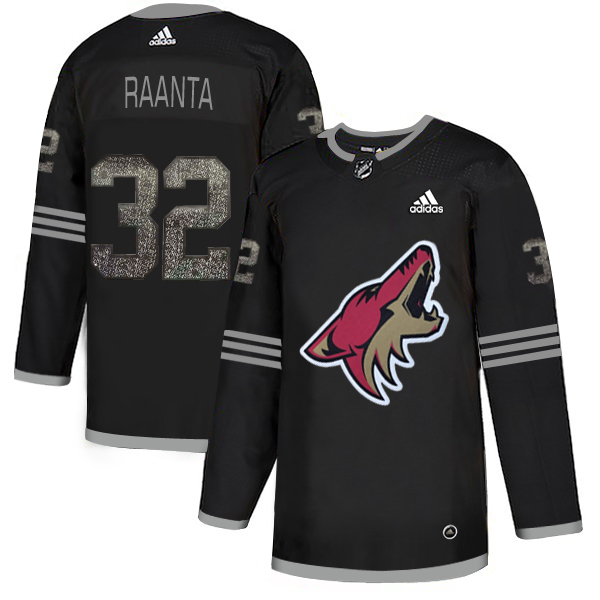Adidas Coyotes #32 Antti Raanta Black Authentic Classic Stitched NHL Jersey Adidas Coyotes #32 Antti Raanta Black Authentic Classic Stitched NHL Jersey