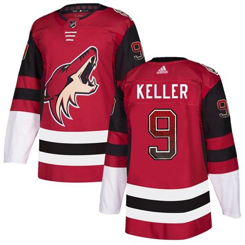 Adidas Coyotes #9 Clayton Keller Maroon Home Authentic Drift Fashion Stitched NHL Jersey Adidas Coyotes #9 Clayton Keller Maroon Home Authentic Drift Fashion Stitched NHL Jersey