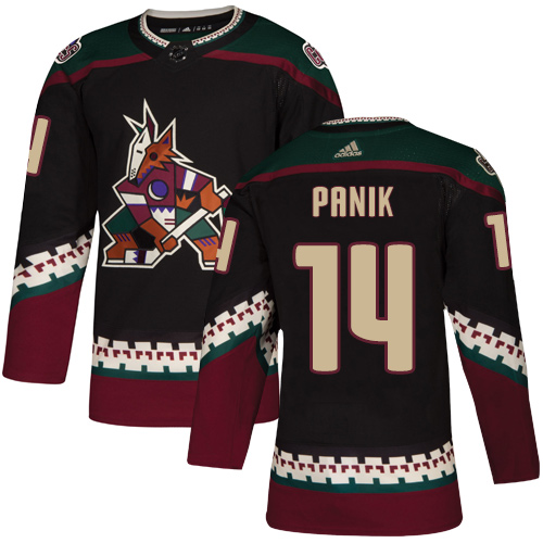 Adidas Coyotes #14 Richard Panik Black Alternate Authentic Stitched NHL Jersey Adidas Coyotes #14 Richard Panik Black Alternate Authentic Stitched NHL Jersey