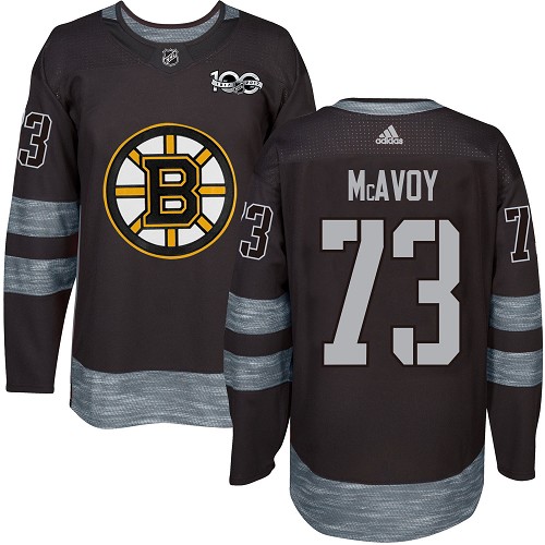 Adidas Bruins #73 Charlie McAvoy Black 1917-2017 100th Anniversary Stitched NHL Jersey Adidas Bruins #73 Charlie McAvoy Black 1917-2017 100th Anniversary Stitched NHL Jersey