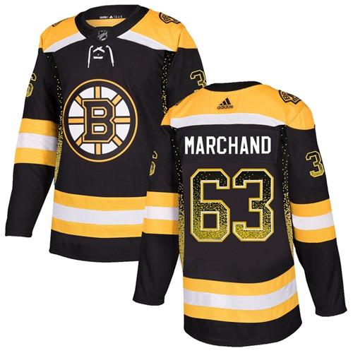 Adidas Bruins #63 Brad Marchand Black Home Authentic Drift Fashion Stitched NHL Jersey Adidas Bruins #63 Brad Marchand Black Home Authentic Drift Fashion Stitched NHL Jersey