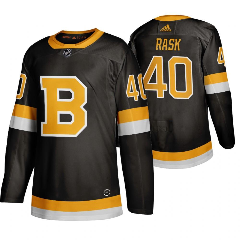 Adidas Boston Bruins #40 Tuukka Rask Black 2019-20 Authentic Third Stitched NHL Jersey Adidas Boston Bruins #40 Tuukka Rask Black 2019-20 Authentic Third Stitched NHL Jersey