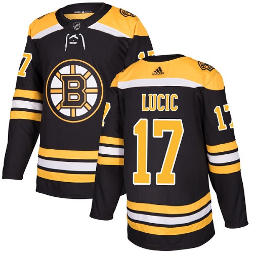 Adidas Bruins #17 Milan Lucic Black Home Authentic Stitched NHL Jersey Adidas Bruins #17 Milan Lucic Black Home Authentic Stitched NHL Jersey
