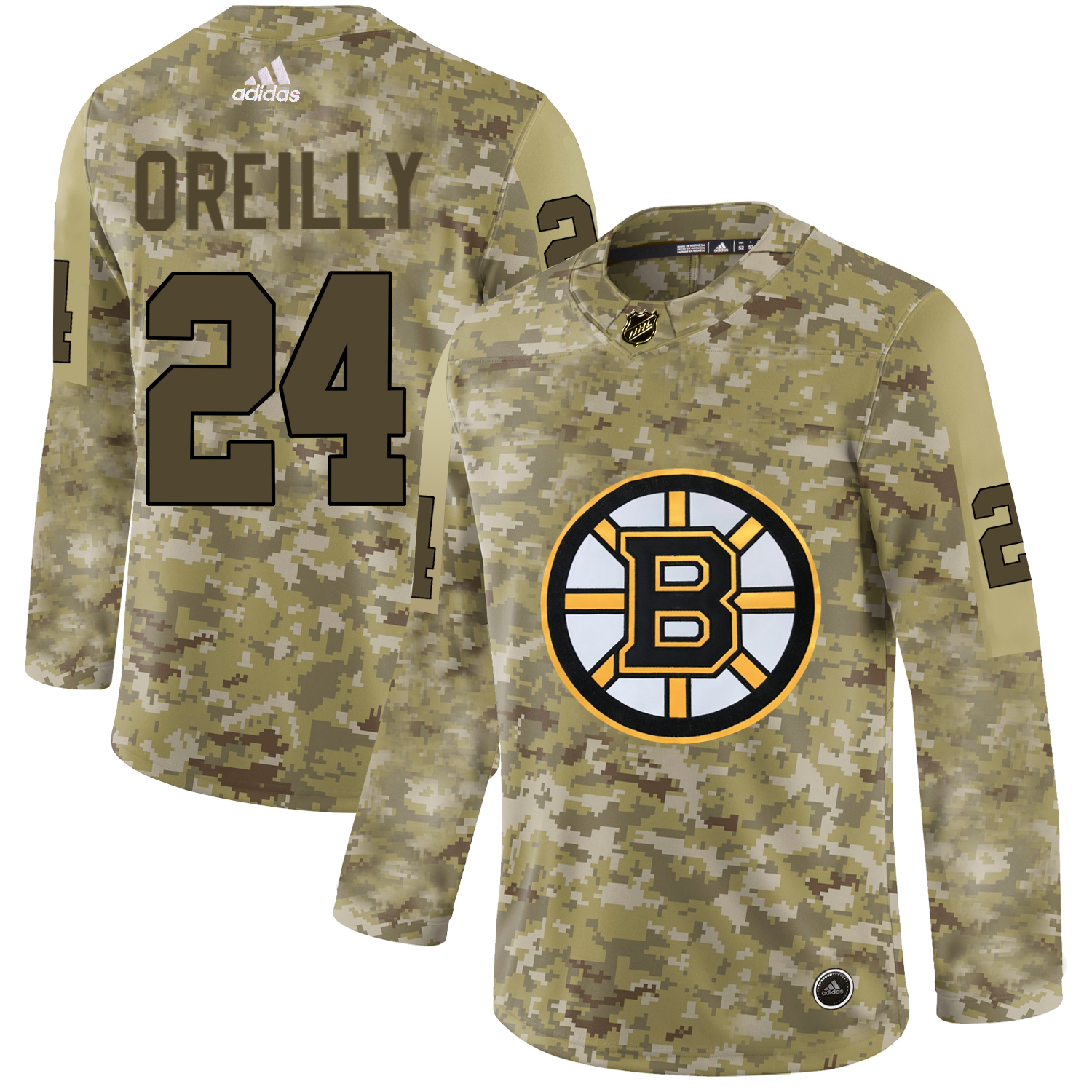 Adidas Bruins #24 Terry O'Reilly Camo Authentic Stitched NHL Jersey Adidas Bruins #24 Terry O'Reilly Camo Authentic Stitched NHL Jersey