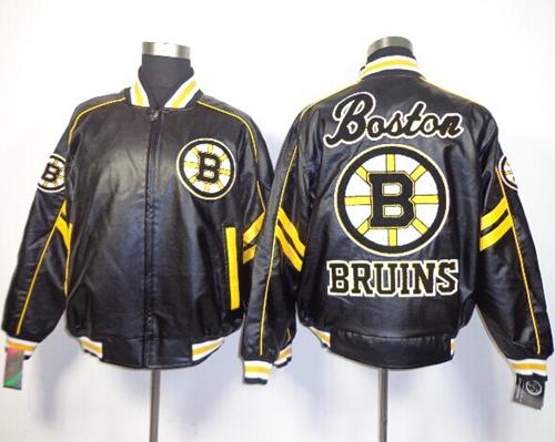 Boston Bruins Black NHL Leather Jacket Boston Bruins Black NHL Leather Jacket