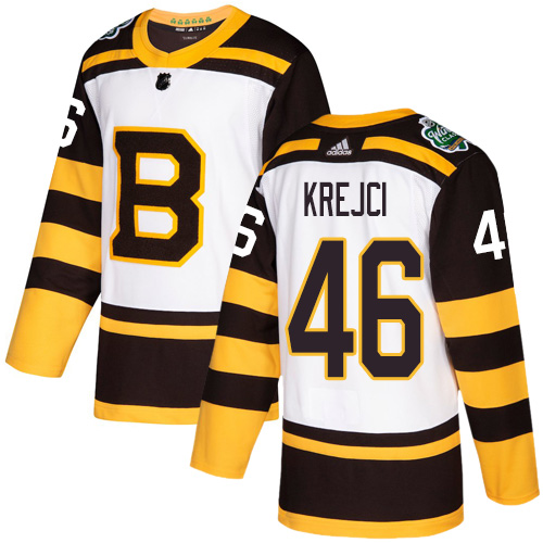 Adidas Bruins #46 David Krejci White Authentic 2019 Winter Classic Stitched NHL Jersey Adidas Bruins #46 David Krejci White Authentic 2019 Winter Classic Stitched NHL Jersey