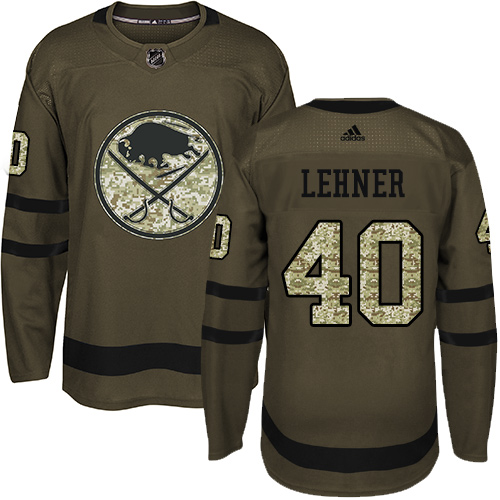 Adidas Sabres #40 Robin Lehner Green Salute to Service Stitched NHL Jersey Adidas Sabres #40 Robin Lehner Green Salute to Service Stitched NHL Jersey