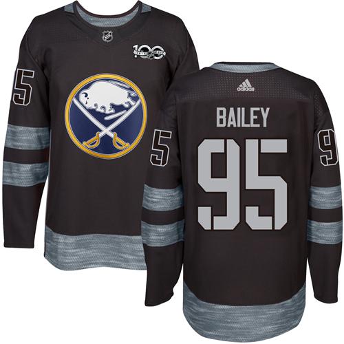 Adidas Sabres #95 Justin Bailey Black 1917-2017 100th Anniversary Stitched NHL Jersey Adidas Sabres #95 Justin Bailey Black 1917-2017 100th Anniversary Stitched NHL Jersey