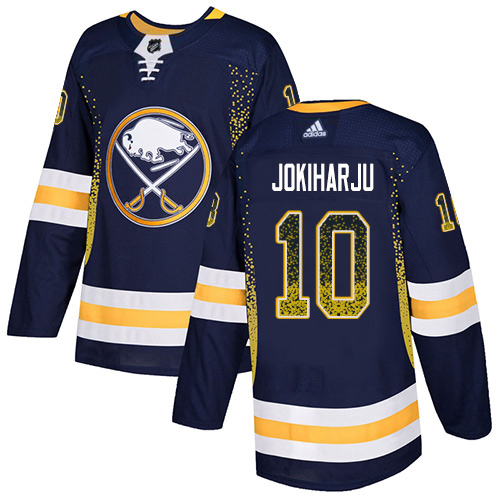 Adidas Sabres #10 Henri Jokiharju Navy Blue Home Authentic Drift Fashion Stitched NHL Jersey Adidas Sabres #10 Henri Jokiharju Navy Blue Home Authentic Drift Fashion Stitched NHL Jersey