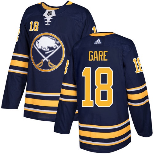 Adidas Sabres #18 Danny Gare Navy Blue Home Authentic Stitched NHL Jersey Adidas Sabres #18 Danny Gare Navy Blue Home Authentic Stitched NHL Jersey
