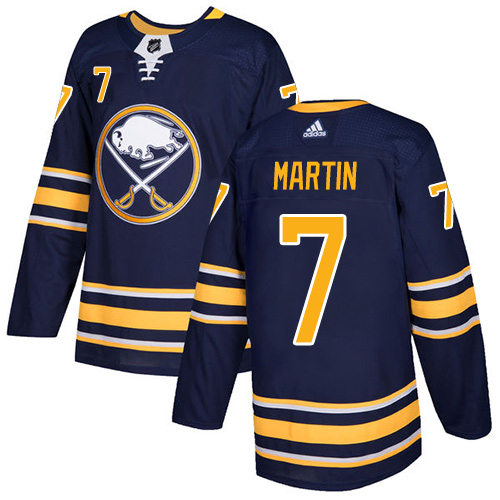Adidas Sabres #7 Rick Martin Navy Blue Home Authentic Stitched NHL Jersey Adidas Sabres #7 Rick Martin Navy Blue Home Authentic Stitched NHL Jersey