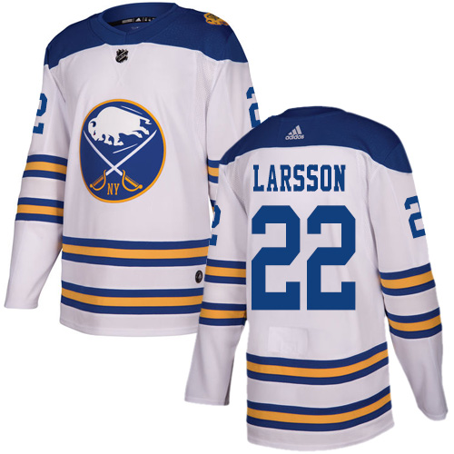 Adidas Sabres #22 Johan Larsson White Authentic 2018 Winter Classic Stitched NHL Jersey Adidas Sabres #22 Johan Larsson White Authentic 2018 Winter Classic Stitched NHL Jersey