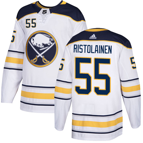 Adidas Sabres #55 Rasmus Ristolainen White Road Authentic Stitched NHL Jersey Adidas Sabres #55 Rasmus Ristolainen White Road Authentic Stitched NHL Jersey