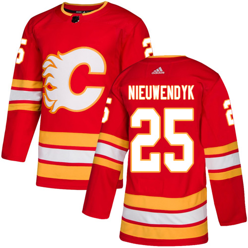 Adidas Flames #25 Joe Nieuwendyk Red Alternate Authentic Stitched NHL Jersey Adidas Flames #25 Joe Nieuwendyk Red Alternate Authentic Stitched NHL Jersey