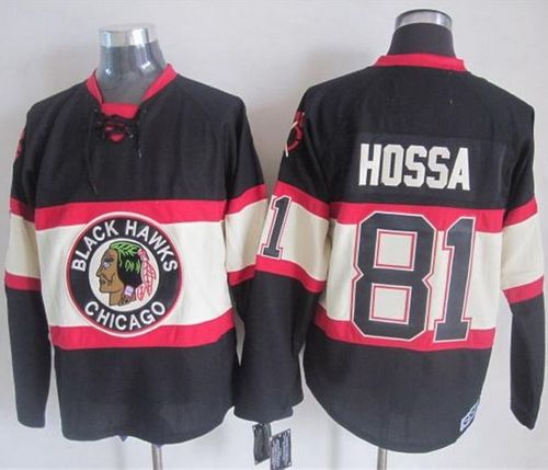 Blackhawks #81 Marian Hossa Black Third CCM Stitched NHL Jersey Blackhawks #81 Marian Hossa Black Third CCM Stitched NHL Jersey