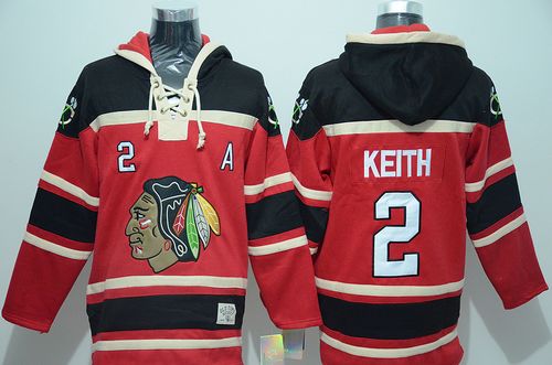 Blackhawks #2 Duncan Keith Red Sawyer Hooded Sweatshirt Stitched NHL Jersey Blackhawks #2 Duncan Keith Red Sawyer Hooded Sweatshirt Stitched NHL Jersey