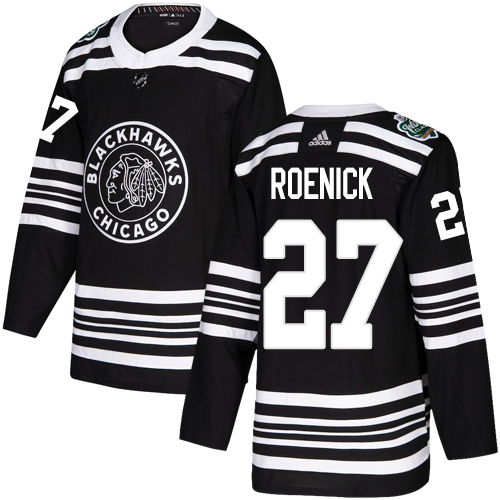 Adidas Blackhawks #27 Jeremy Roenick Black Authentic 2019 Winter Classic Stitched NHL Jersey Adidas Blackhawks #27 Jeremy Roenick Black Authentic 2019 Winter Classic Stitched NHL Jersey