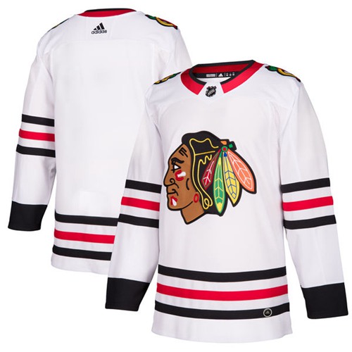 Adidas Blackhawks Blank White Road Authentic Stitched NHL Jersey Adidas Blackhawks Blank White Road Authentic Stitched NHL Jersey