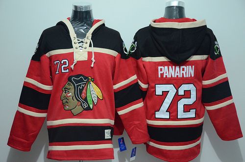 Blackhawks #72 Artemi Panarin Red Sawyer Hooded Sweatshirt Stitched NHL Jersey Blackhawks #72 Artemi Panarin Red Sawyer Hooded Sweatshirt Stitched NHL Jersey
