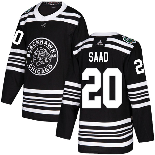 Adidas Blackhawks #20 Brandon Saad Black Authentic 2019 Winter Classic Stitched NHL Jersey Adidas Blackhawks #20 Brandon Saad Black Authentic 2019 Winter Classic Stitched NHL Jersey