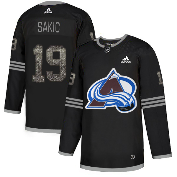 Adidas Avalanche #19 Joe Sakic Black Authentic Classic Stitched NHL Jersey Adidas Avalanche #19 Joe Sakic Black Authentic Classic Stitched NHL Jersey