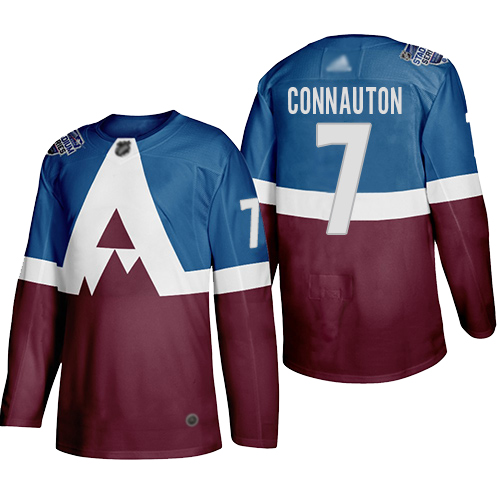 Adidas Colorado Avalanche #7 Kevin Connauton Men's 2020 Stadium Series Burgundy Stitched NHL Jersey Adidas Colorado Avalanche #7 Kevin Connauton Men's 2020 Stadium Series Burgundy Stitched NHL Jersey