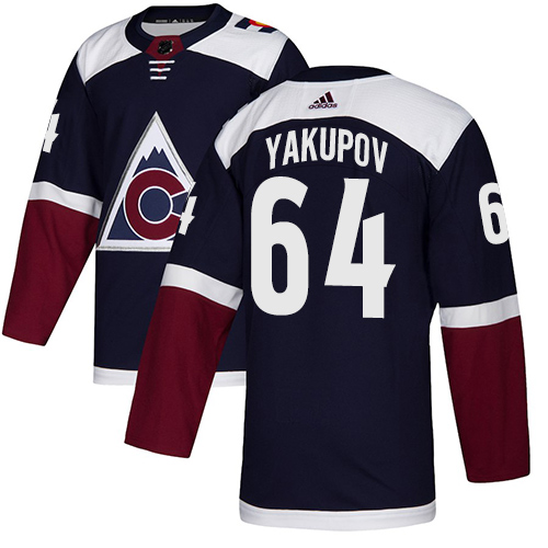 Adidas Avalanche #64 Nail Yakupov Navy Alternate Authentic Stitched NHL Jersey Adidas Avalanche #64 Nail Yakupov Navy Alternate Authentic Stitched NHL Jersey
