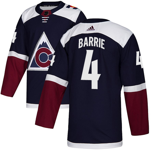 Adidas Avalanche #4 Tyson Barrie Navy Alternate Authentic Stitched NHL Jersey Adidas Avalanche #4 Tyson Barrie Navy Alternate Authentic Stitched NHL Jersey