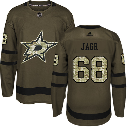 Adidas Stars #68 Jaromir Jagr Green Salute to Service Stitched NHL Jersey Adidas Stars #68 Jaromir Jagr Green Salute to Service Stitched NHL Jersey