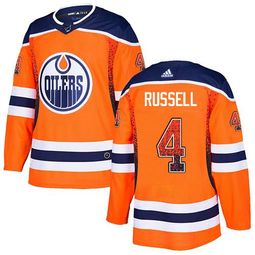 Adidas Oilers #4 Kris Russell Orange Home Authentic Drift Fashion Stitched NHL Jersey Adidas Oilers #4 Kris Russell Orange Home Authentic Drift Fashion Stitched NHL Jersey