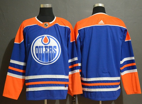 Adidas Oilers Blank Royal Blue Alternate Authentic Stitched NHL Jersey Adidas Oilers Blank Royal Blue Alternate Authentic Stitched NHL Jersey
